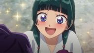 Maomao gets excited with Jinshi's gift (Image via OLM Studio & TOHO Animations)